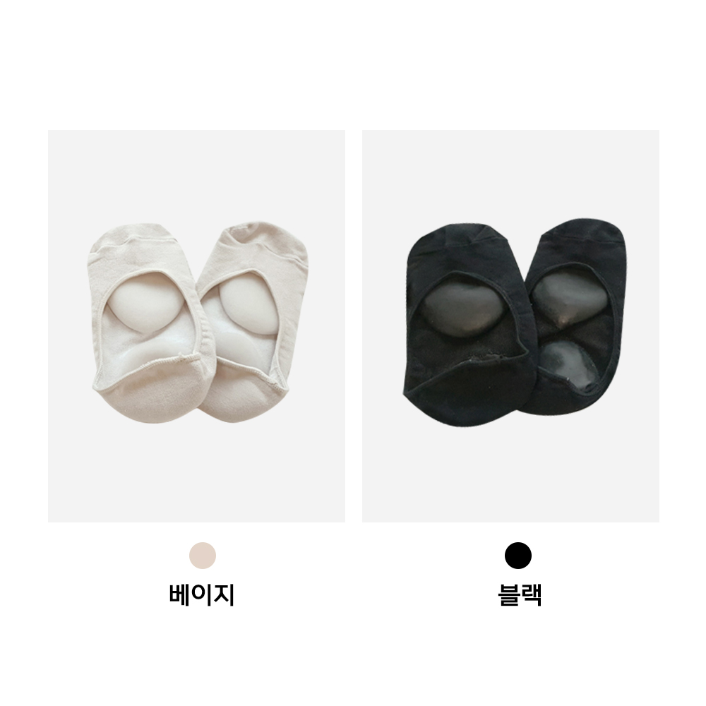 곰피트 1+1 실리콘 덧신 발뒤꿈치 발바닥 각질관리 보습양말 이미지 7