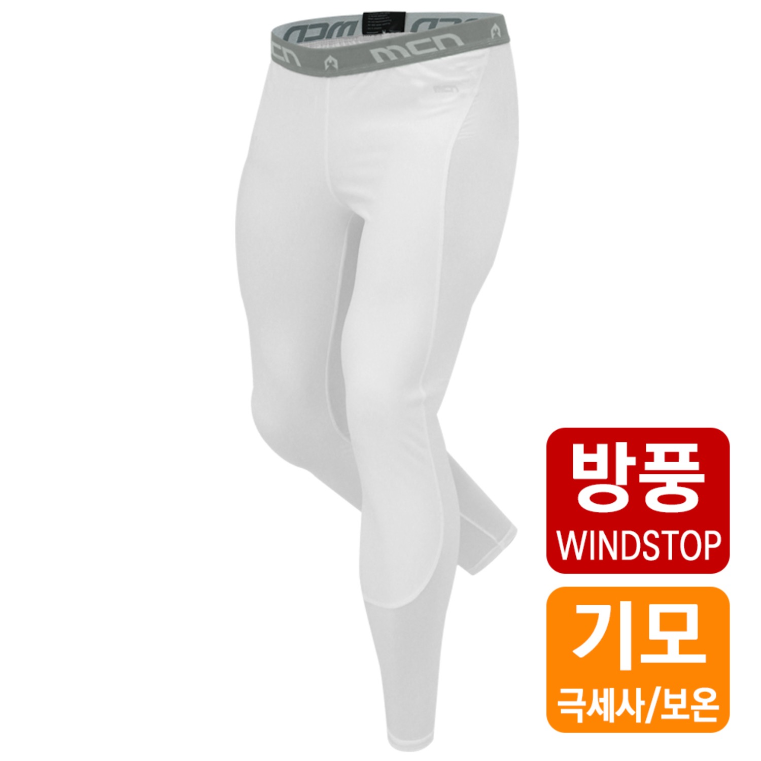 MCN 겨울 기모 방풍 자전거 방한 이너웨어 자전거옷 하의 - 메인 이미지