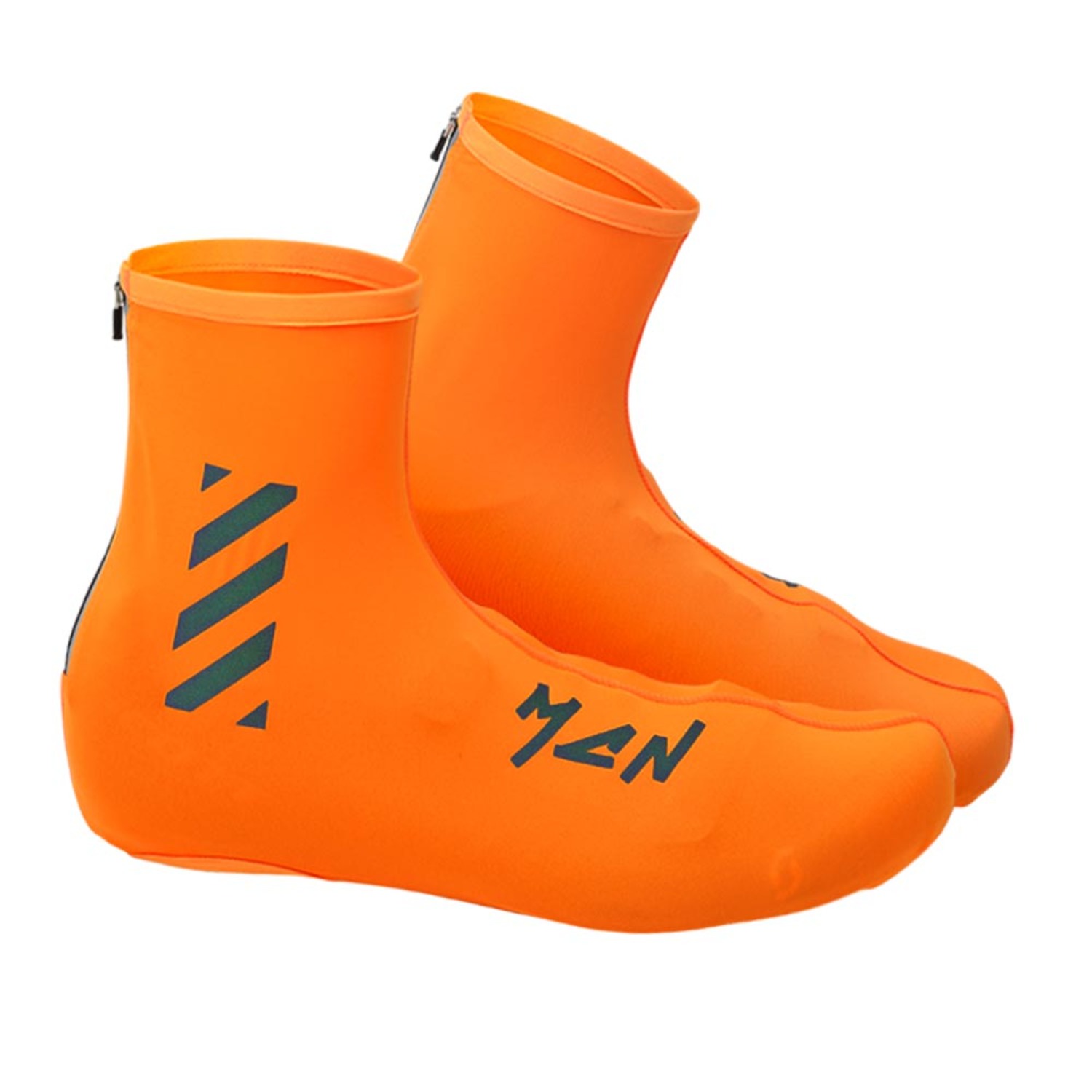 MCN클릿 슈즈 네온 오렌지 방풍 발수 커버