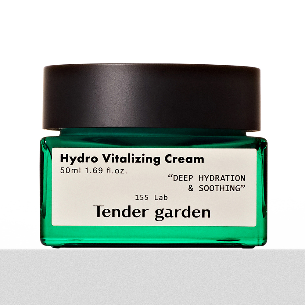 텐더가든 하이드로 바이탈라이징 크림 50ml 수분진정 티트리 바쿠치올 윤광 수분크림 - 상세 이미지 4