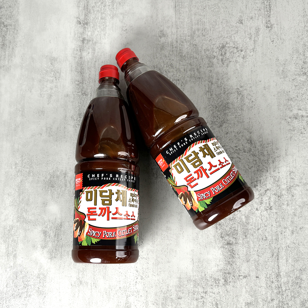 미담채 스파이시 돈까스소스 2kg x 8개 매운 돈까스소스 업소용 - 상세 이미지 4
