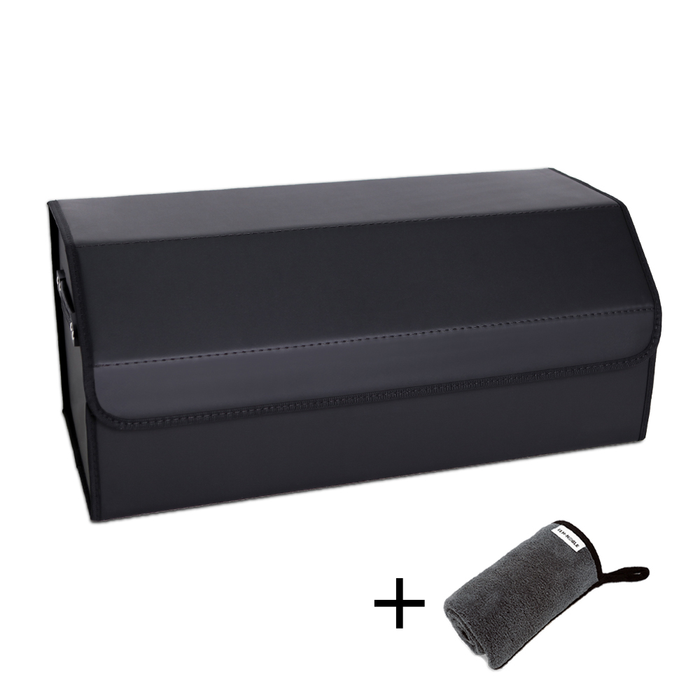 엠노블 가죽 트렁크 정리함 대형+세차타월 세트