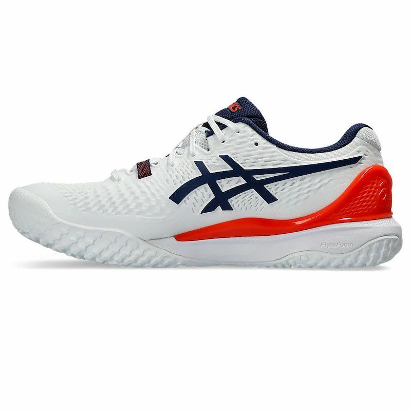 아식스 ASICS 테니스화 젤 레졸루션 9 OC 옴니클레이 1041A377-102 레드 - 상세 이미지 3