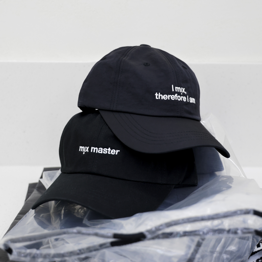 뉴믹스커피 나일론 볼캡 newmix i mix, therefore i am nylon ball cap - 상세 이미지 3
