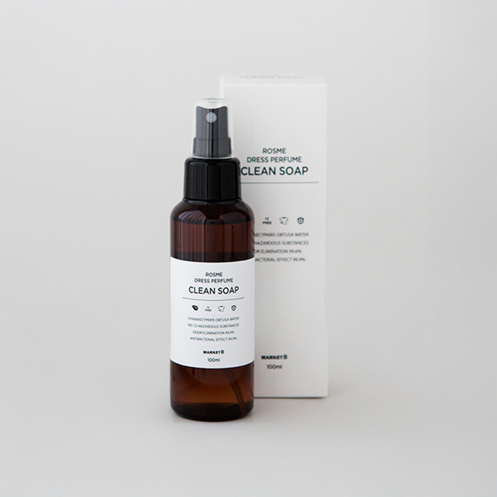 ROSME 드레스퍼퓸 100ml 클린솝 2178.1559 - 메인 이미지