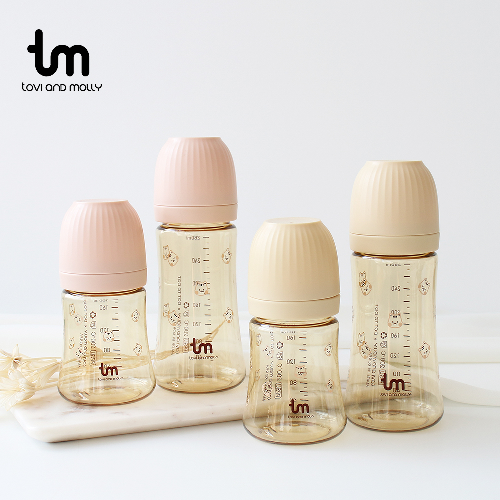 [토비앤몰리] 돗바니 돗람이 180ml 280ml 아기 젖병 배앓이젖병 신생아 - 상세 이미지 2