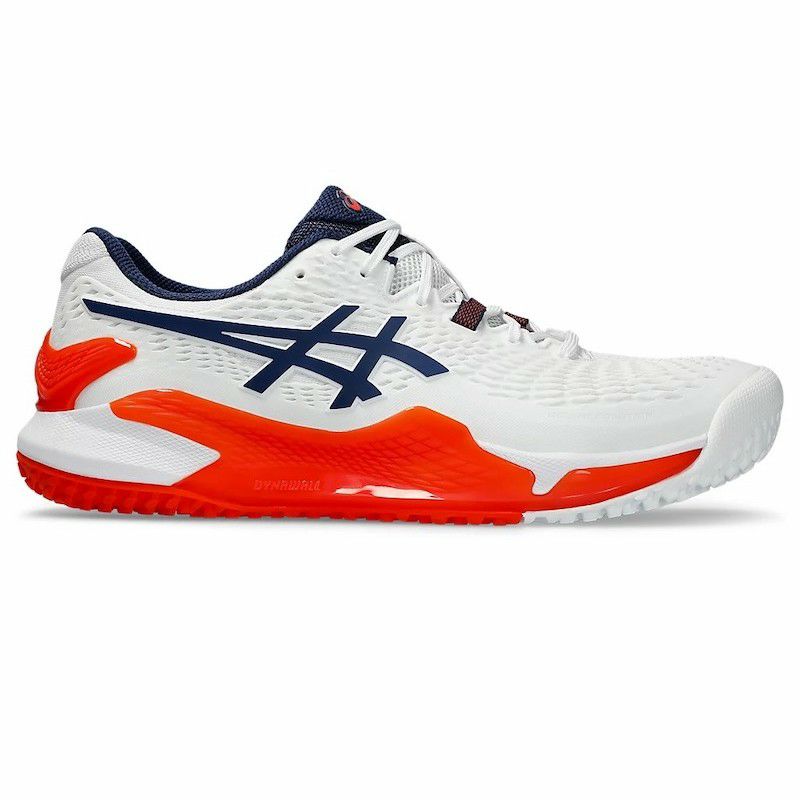아식스 ASICS 테니스화 젤 레졸루션 9 OC 옴니클레이 1041A377-102 레드 - 상세 이미지 2