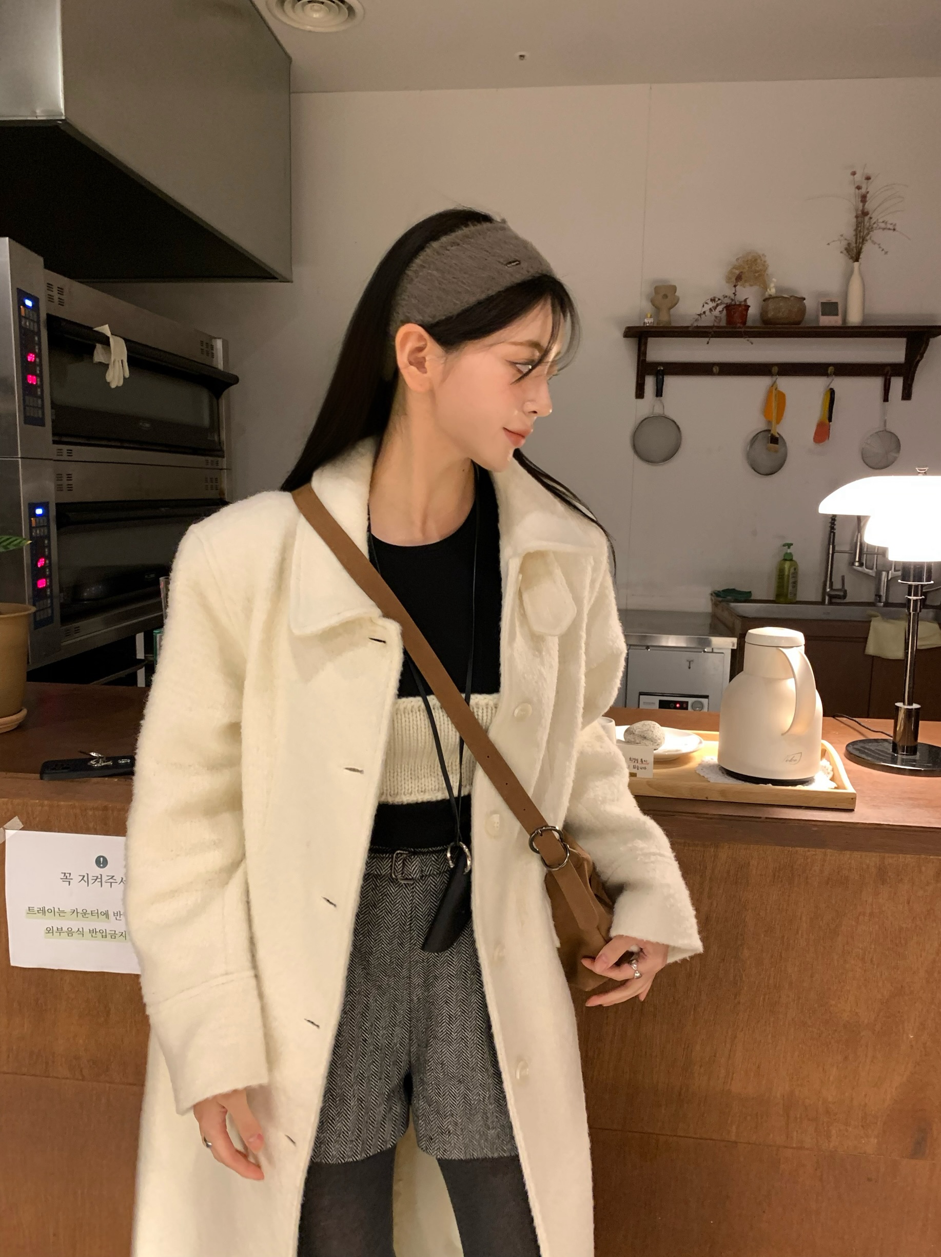 wool 100) monde wool long coat 상세 이미지 40