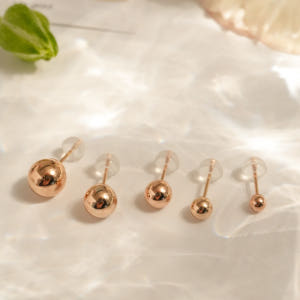14k 샤이닝 골드볼 금볼 귀걸이 기본 데일리 귀막힘 방지 장침 솔직 후기 | 실사용자 리뷰 분석 - 상품 이미지 4