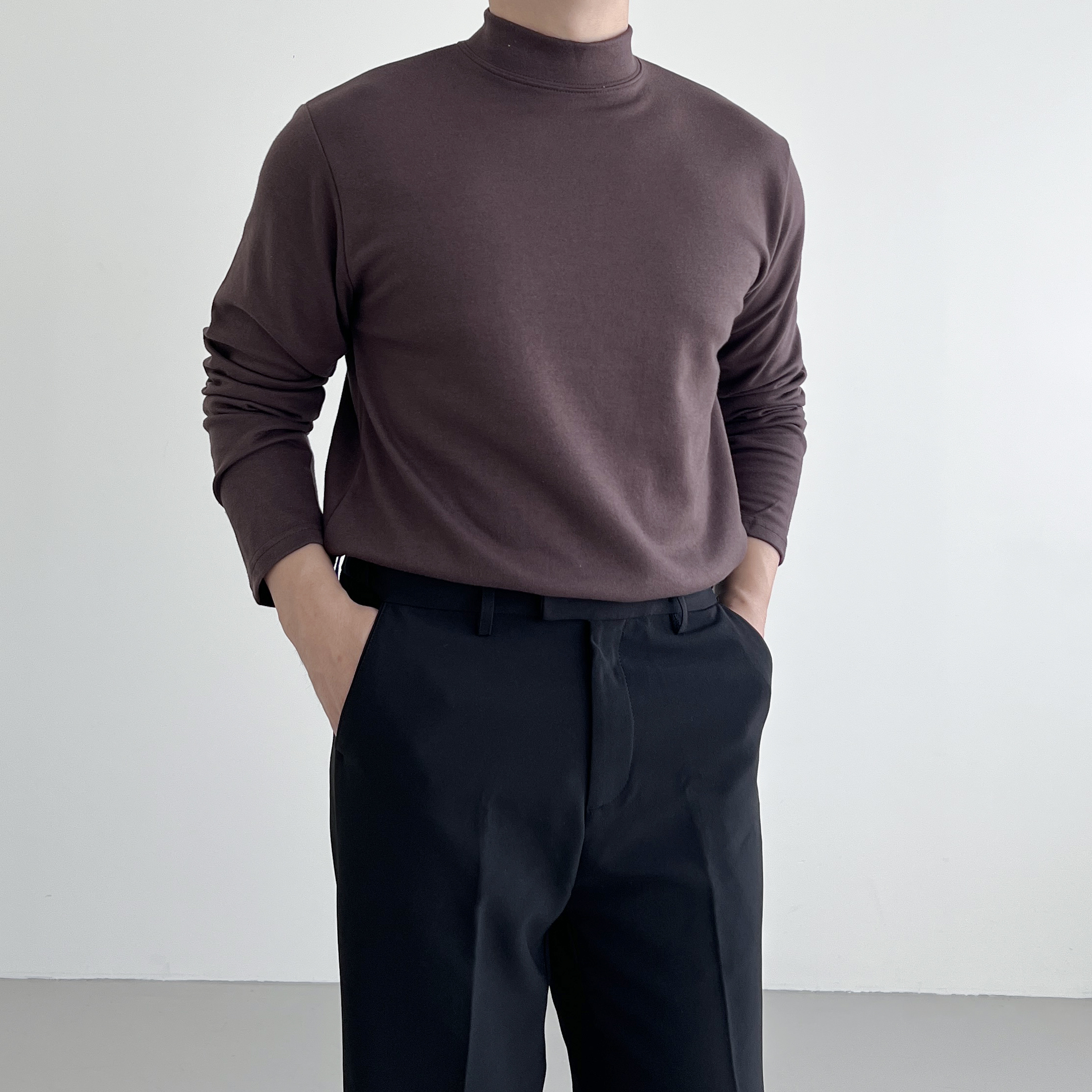 1+1 남자목티 남자반목티 반폴라티 - 상세 이미지 2