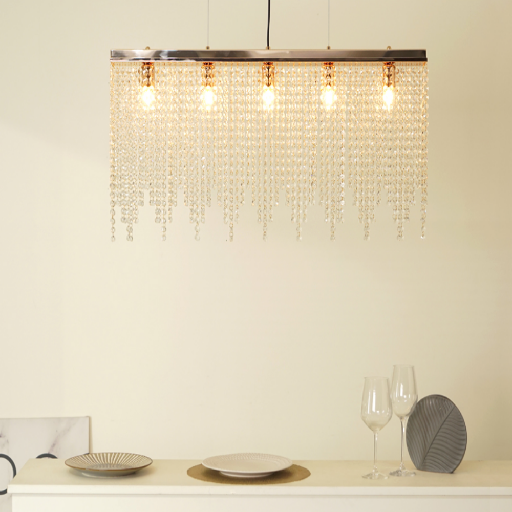 무료+당일발송/KC인증 6인용식탁등 LED 펜던트 조명 주방 식탁등 골드