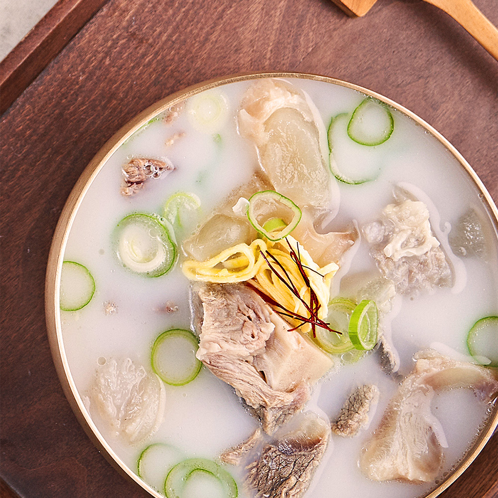 정성곳간 실온 국내산 국산 한우 스지 도가니탕 700g 강순의 간편식 8개