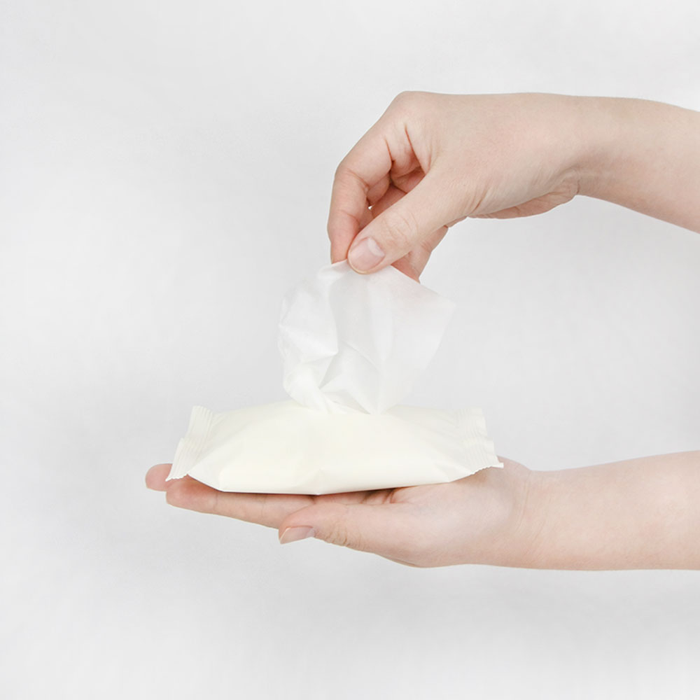 나와아기 휴대용 비데 티슈 10매, 20개