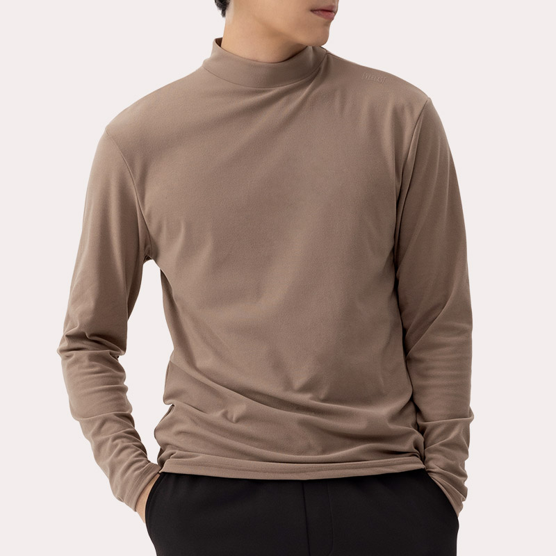 에버라스트 남자 기모 모크넥 목폴라 터틀넥 반폴라 - 상세 이미지 4