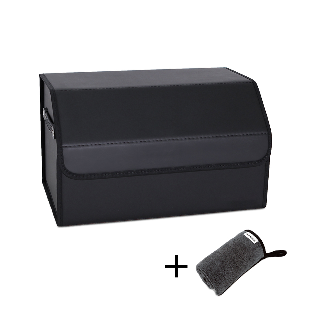 엠노블 가죽 트렁크 정리함 소형+세차타월 세트