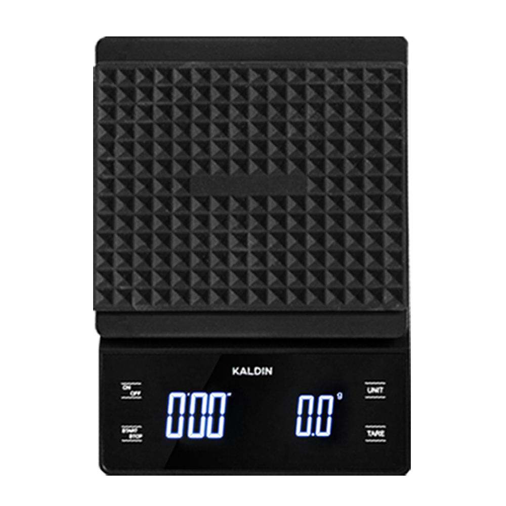 칼딘 커피 저울 타이머 프로 드립 스케일 핸드드립저울 1kg, 0.1g, 블랙 제품 이미지
