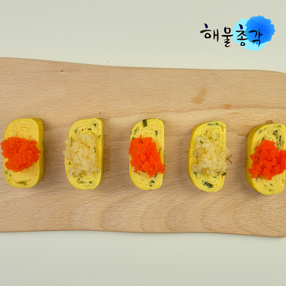 해물총각 날치알 500g 골드 레드 HACCP 국내가공 이미지 8