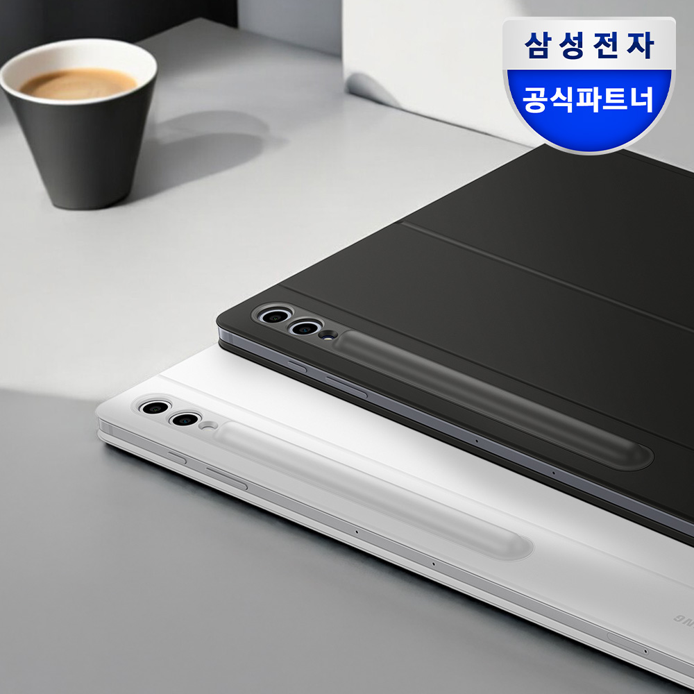 삼성 정품 AI 키보드 북커버 케이스 터치패드 블랙, 갤럭시탭 S10 울트라 / S9울트라 - 상품 이미지