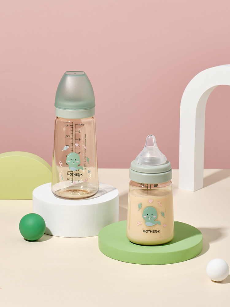 [교체젖병GIFT]마더케이 웰컴 수유 기획 세트 (PPSU젖병2개+고리30P+젖꼭지2P) - 상세 이미지 2