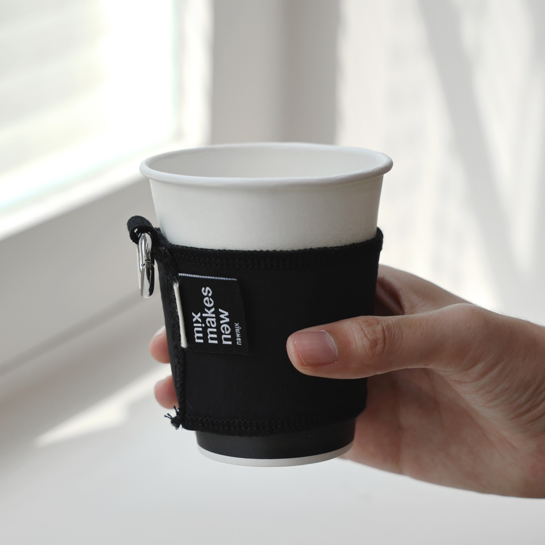 뉴믹스커피 양면 컵감싸개  newmix mix double-sided cup holder - 상세 이미지 3