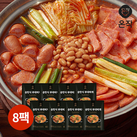 (m)[온작]송탄식 부대찌개 800g x 8팩 - 상세 이미지 2