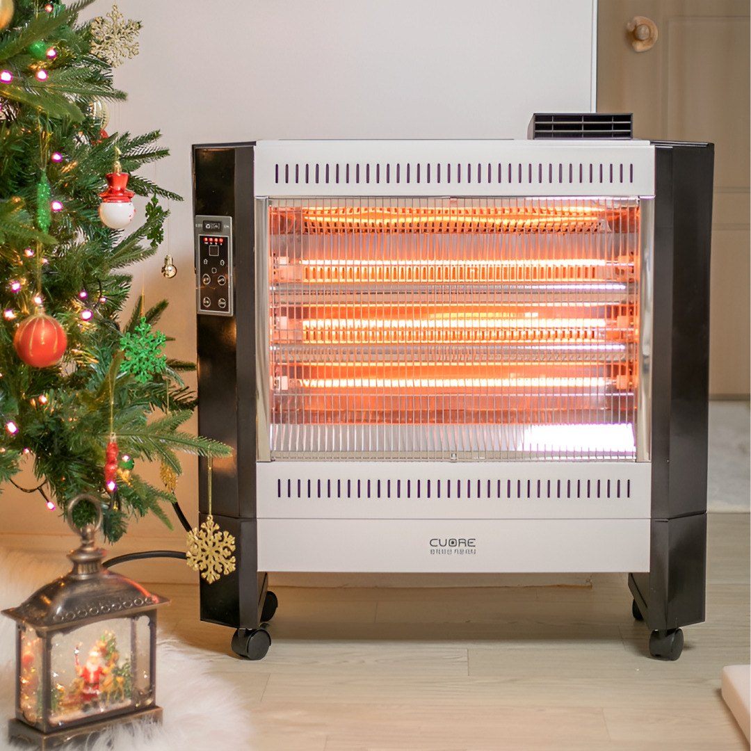 원적외선 전기 히터 카본 대형 난로 까르페 사무실 온열기 발 난방 기구 스토브 업소용