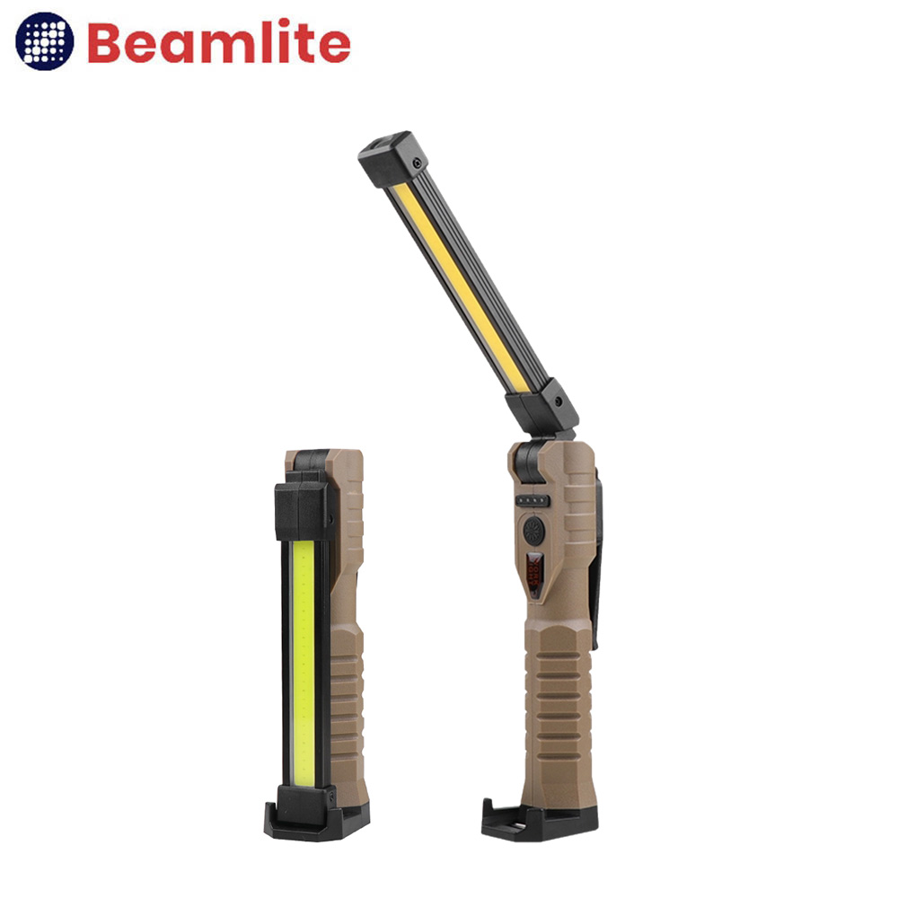 WL-03 충전식 작업등 COB LED 접이식 자석 랜턴 차량 정비 다용도 손전등 후레쉬