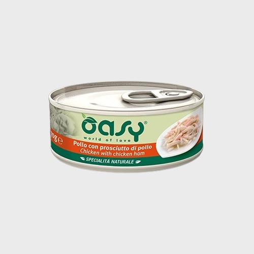 오아지 네츄럴 레인지 캔 고양이 습식간식 치킨 햄, 70g, 1개 - 상세 이미지 2