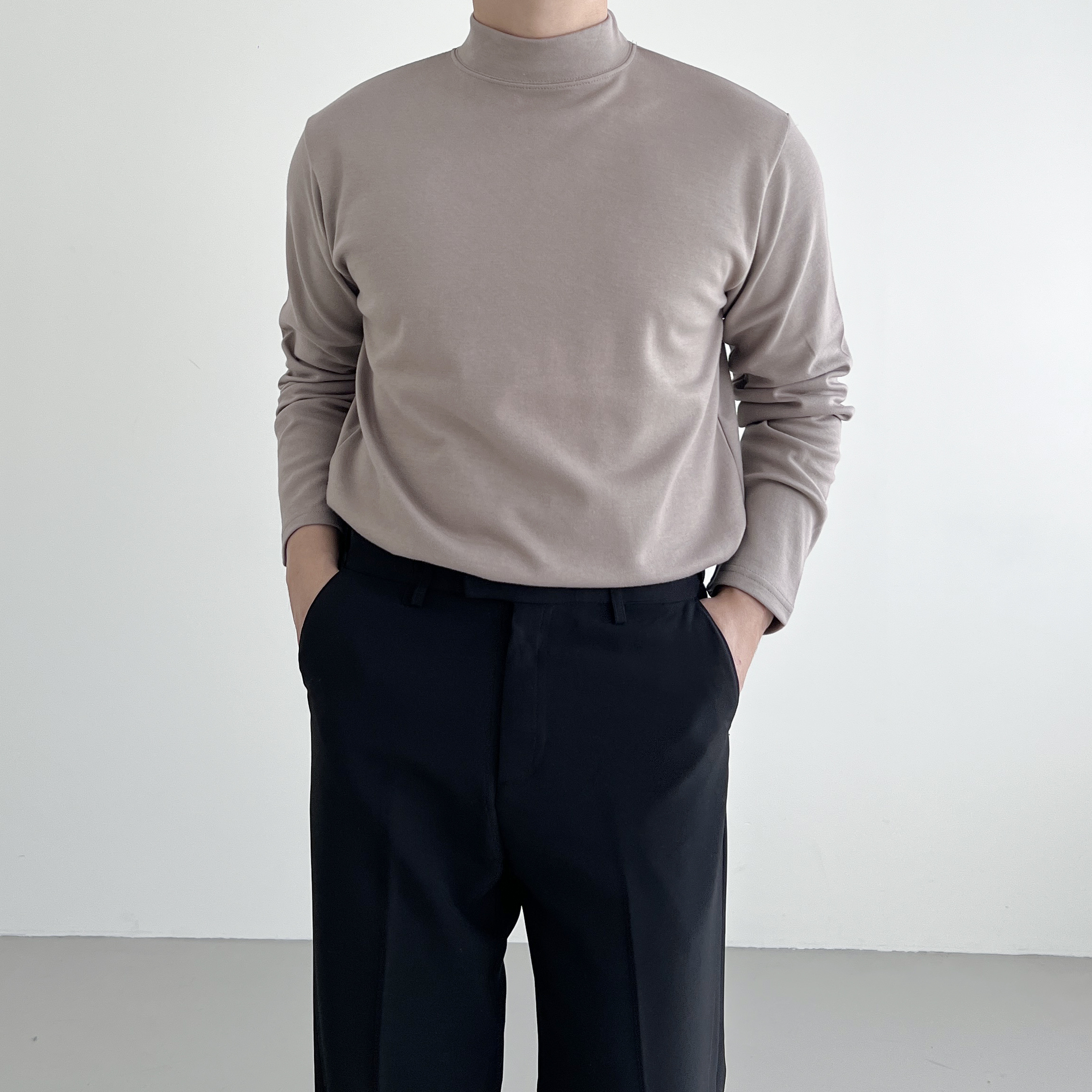 1+1 남자목티 남자반목티 반폴라티 이미지 8