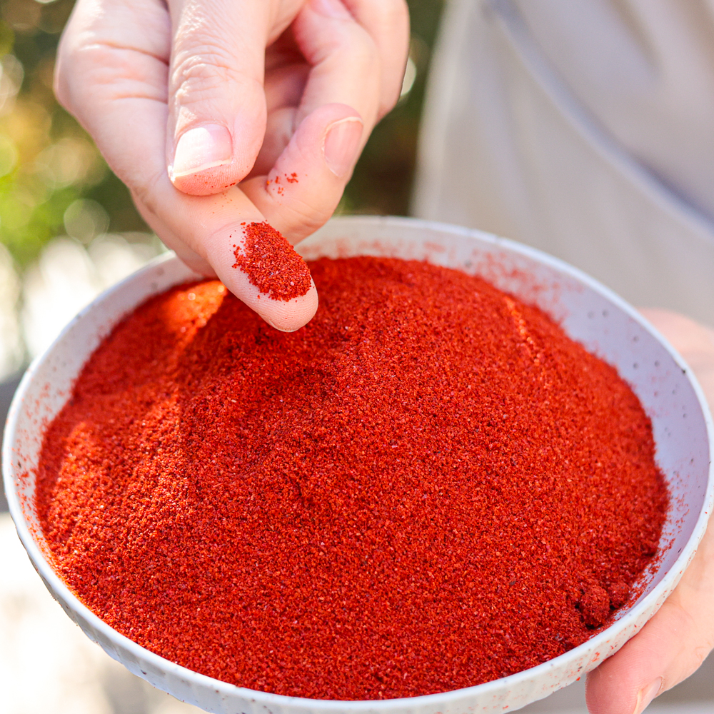 25년 햇 고춧가루 고추장용 고추가루 1근 고운 김장용 국내산 500g 순창 정담원 - 상세 이미지 2