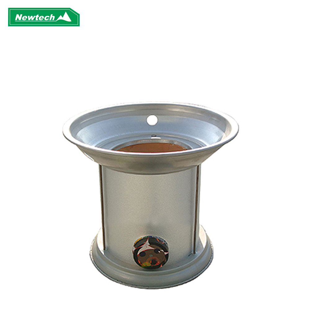 뉴테크캠쿡 연탄화덕 화로 1구1탄 숯불 야외용 캠핑용 직화 구이