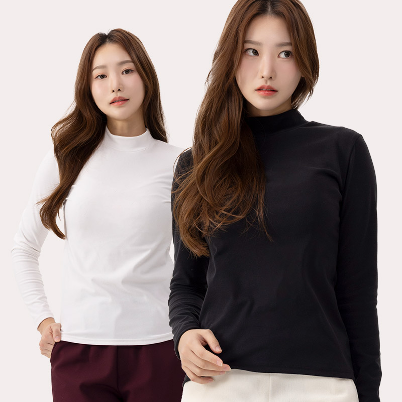 에버라스트 여성 기모 목폴라 + 코듀로이 기모팬츠 - 상세 이미지 2