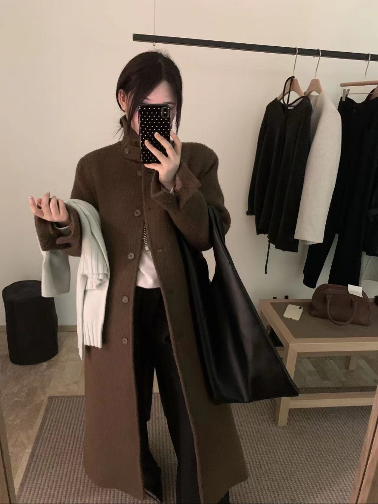 wool 100) monde wool long coat 상세 이미지 9