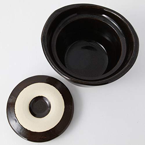 무인양품 MUJI 뚝배기 가마솥 솥밥 냄비 22×15 cm 1.8L 61052076 - 상세 이미지 3