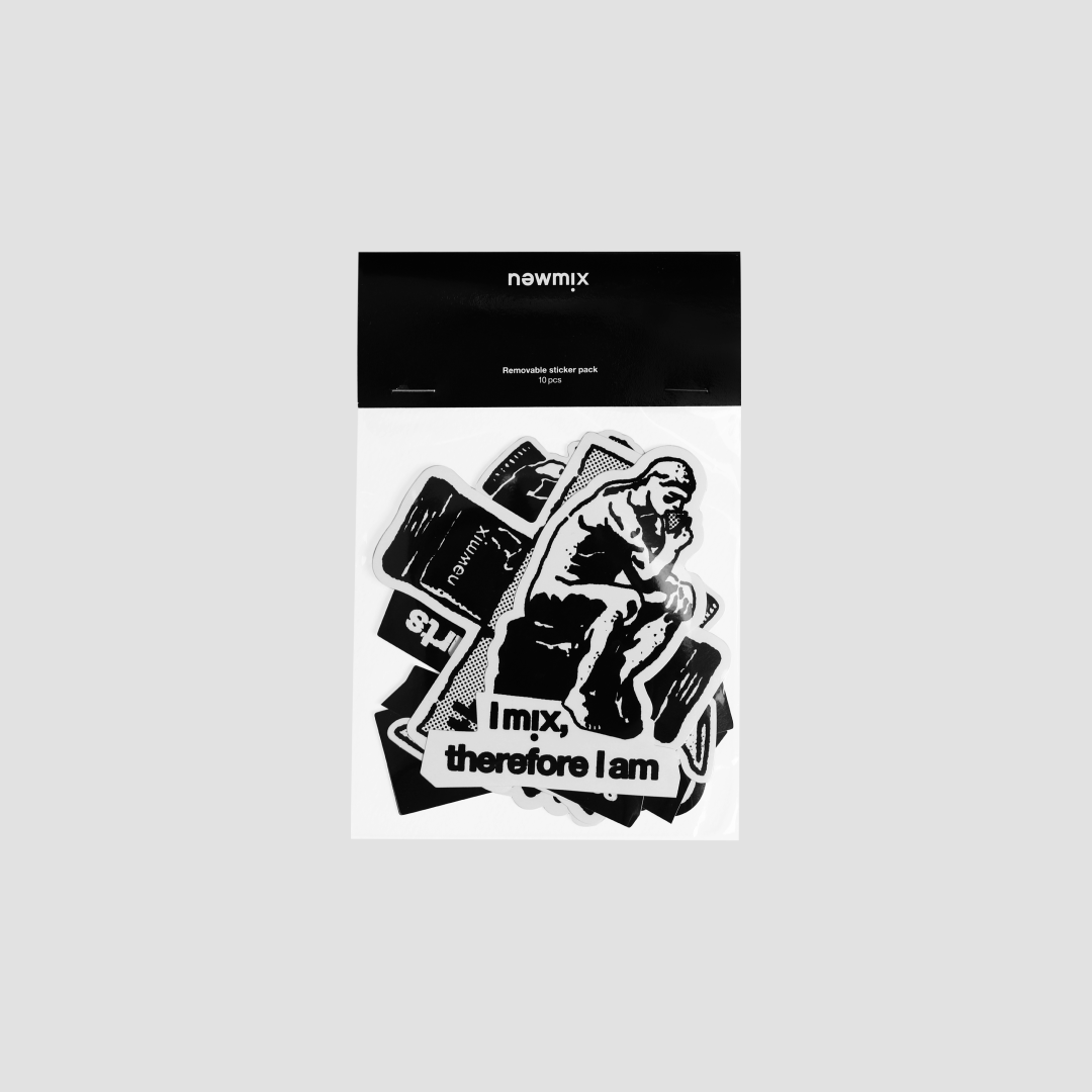 뉴믹스커피 스티커팩 newmix removable sticker pack - 메인 이미지