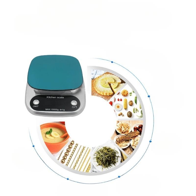 초정밀 LCD 디지털 주방 저울 5kg 10kg 가정용 업소용 주방 전자저울 제과 제빵 - 상세 이미지 3