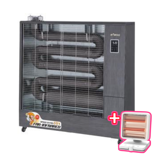 석유난방기 원적외선 주름관히터 대형돈풍기 공장난로 65평