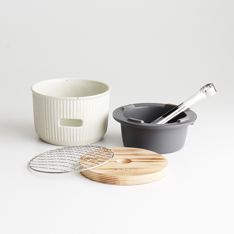 살리우화로 미니 1인용 일본 saliu 도자기 화로