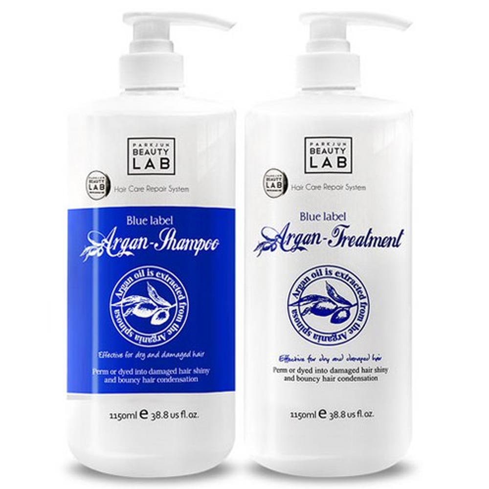 박준뷰티랩 아르간 샴푸 트리트먼트 1150ml 2종 세트 미용실 대용량 헤어팩 - 상세 이미지 2