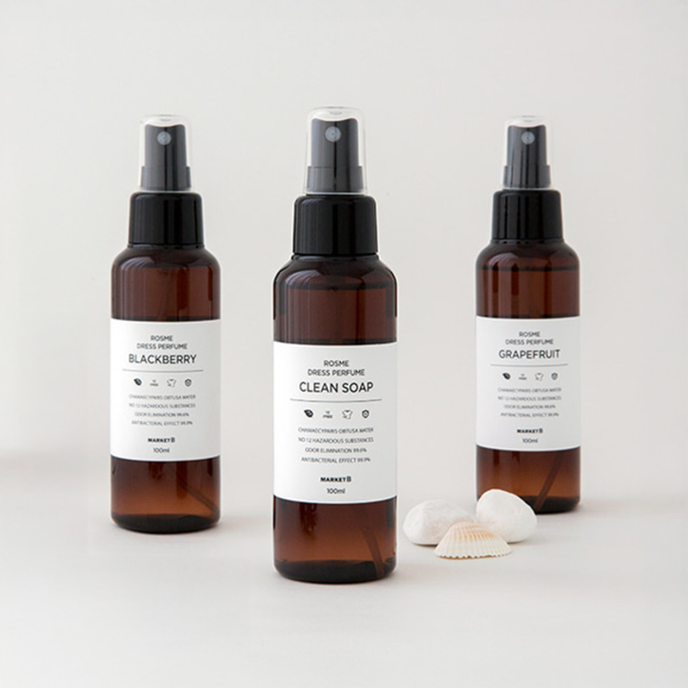 ROSME 드레스퍼퓸 100ml 클린솝 2178.1559 이미지 6
