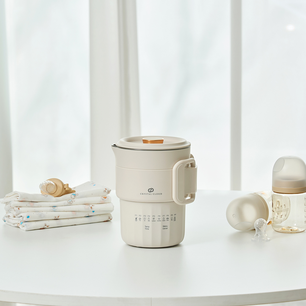 크리스탈클라우드 휴대용 전기포트 여행용 접이식 분유포트 멀티포트 커피포트 주전자 포트기