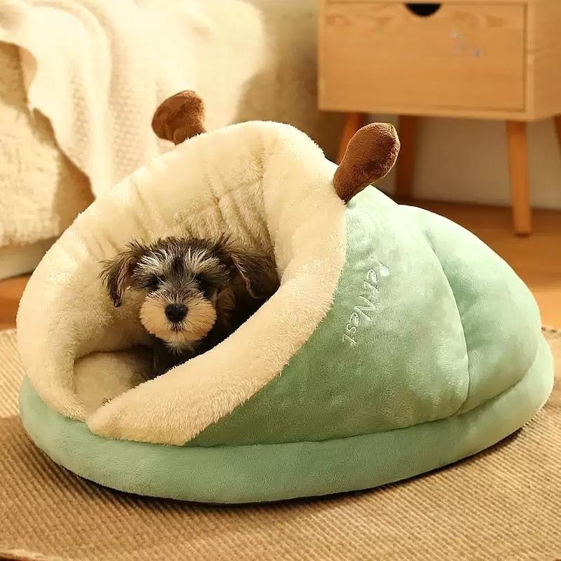 고양이 슬리핑백 이불 쿠션 길냥이 하우스 방석 둥지 반려동물 침대 침낭 숨숨집 - 상품 이미지
