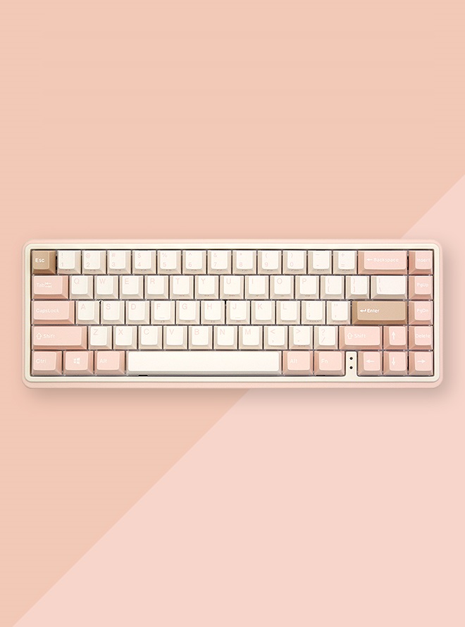 VARMILO MINILO 65 블루투스 기계식 키보드 맨도사, 아이리스축 - 상품 이미지