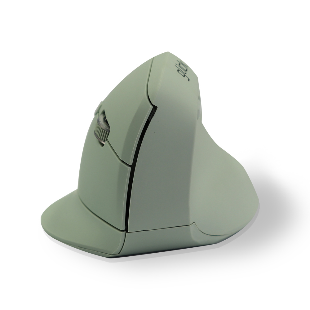 지클릭커 오피스프로 버티컬 OP70 인체공학 블루투스 무선 무소음 마우스  그린