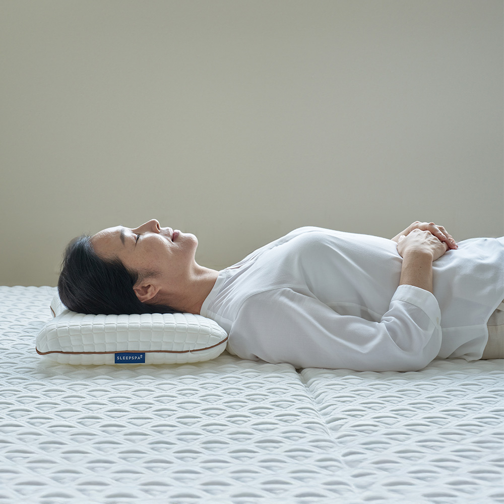 백세쾌면 허리에좋은 3단 접이식 매트리스 단단한 토퍼 침대 바닥 매트 5cm SS