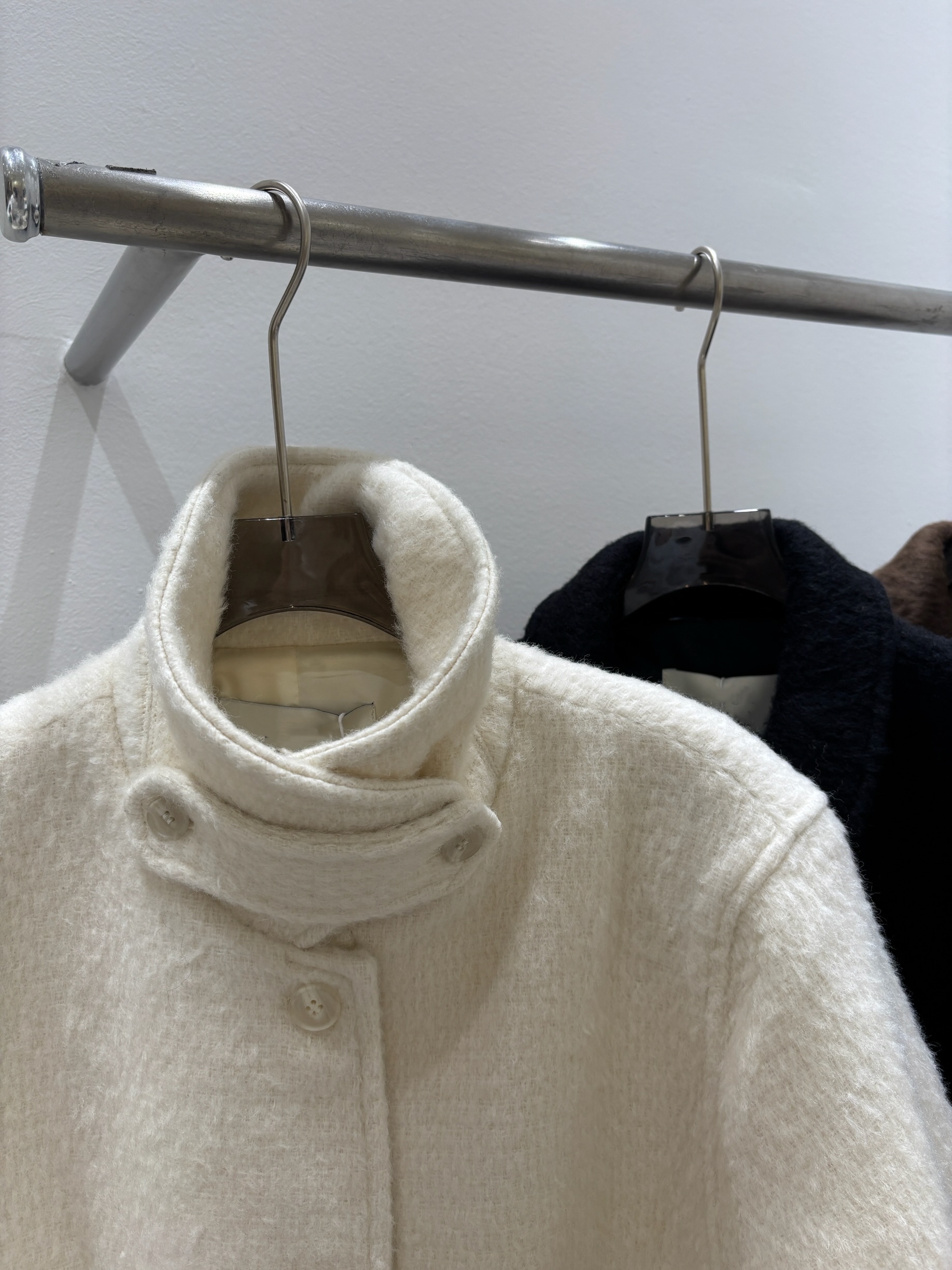 wool 100) monde wool long coat 상세 이미지 7