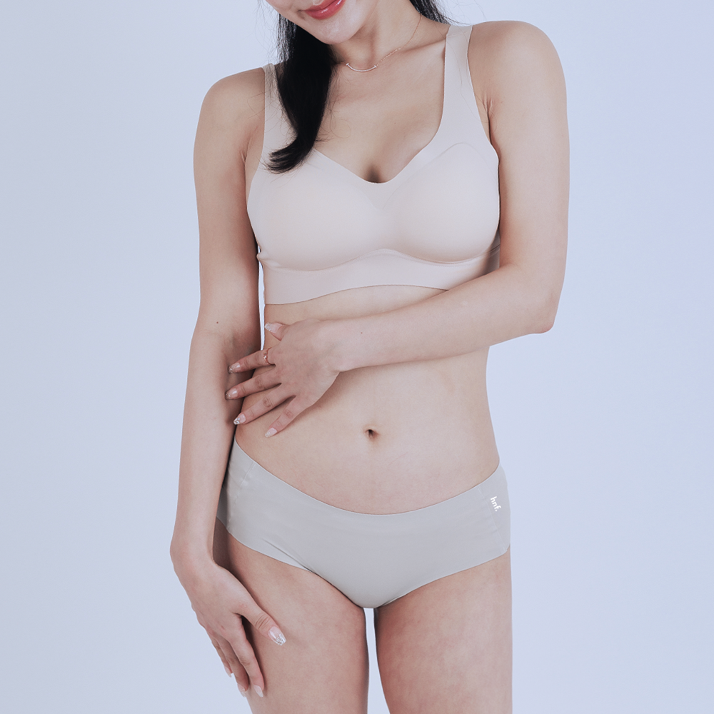 HNF 엉끌 삼각 심리스 티안나는 노라인 힙업 햄라인 누디 요가복 필라테스 레깅스용 여성 이미지 6