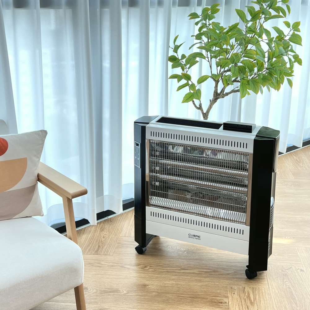 원적외선 전기 히터 카본 대형 난로 까르페 사무실 온열기 발 난방 기구 스토브 업소용