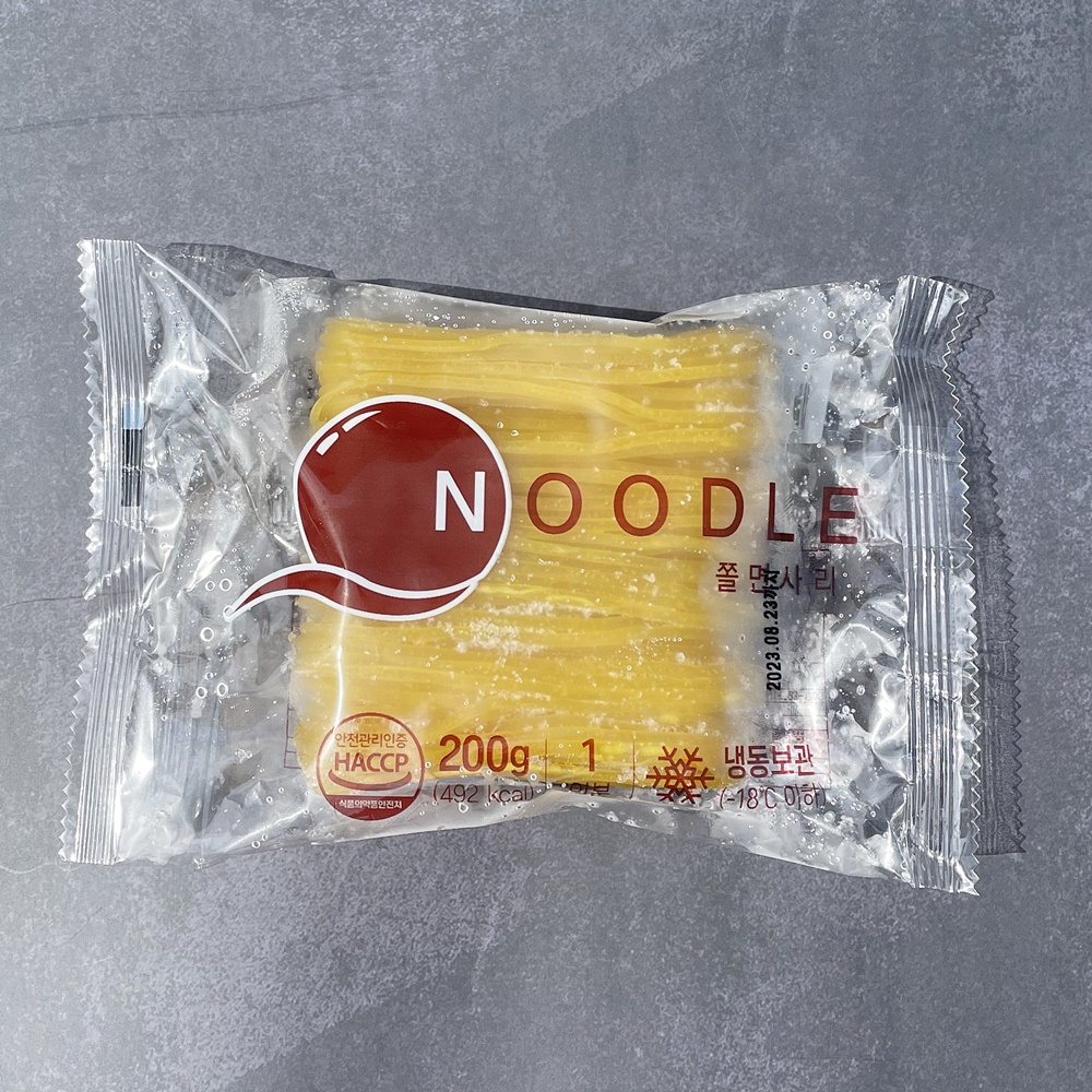온누리 쫄깃한 쫄면면 200g x 10봉 냉쫄면 쫄면사리 소포장 - 상품 이미지