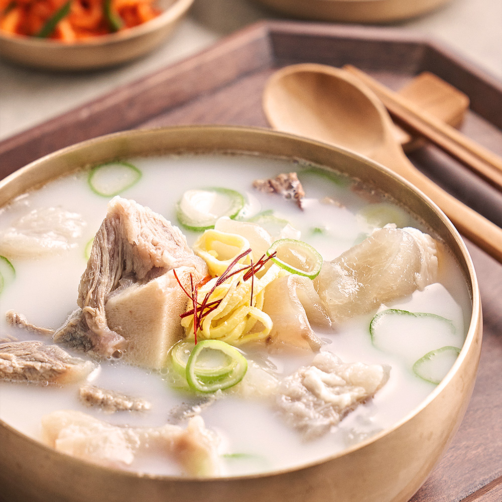 정성곳간 실온 국내산 국산 한우 스지 도가니탕 700g 강순의 간편식 8개